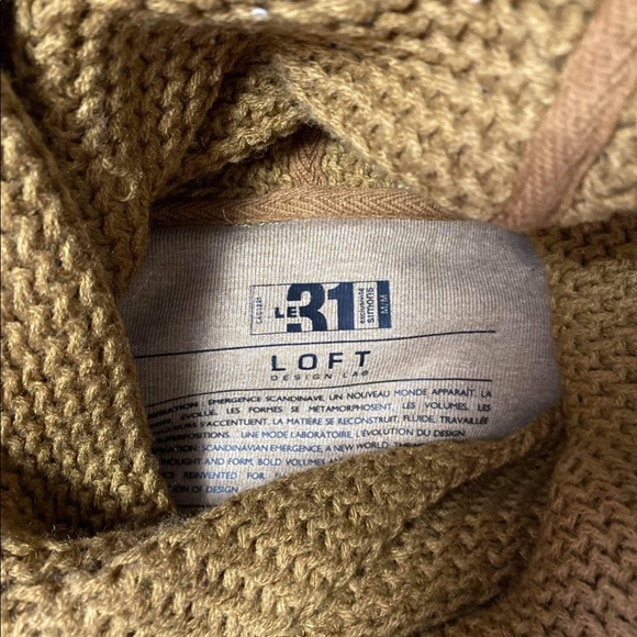 Turltleneck Mens Hoodie - Picture 2 of 2